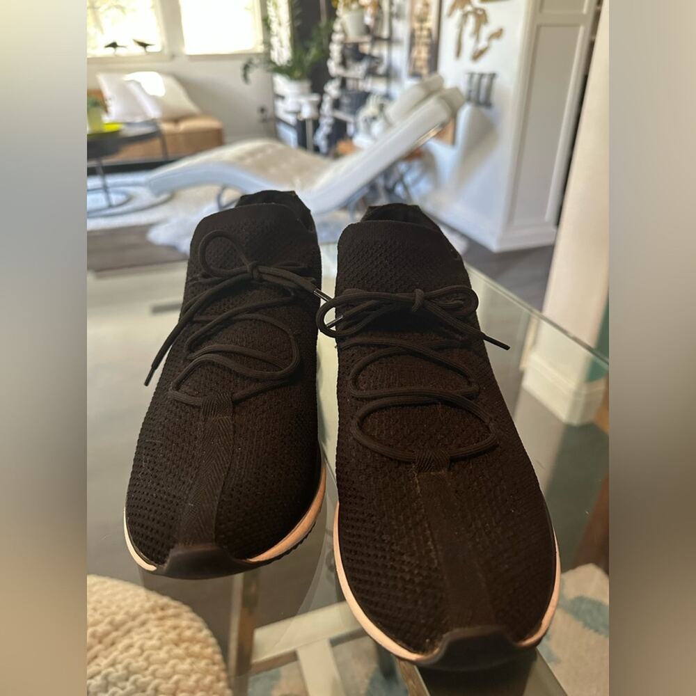 Eileen Fisher black sneakers, size 8 - Picture 9 of 11